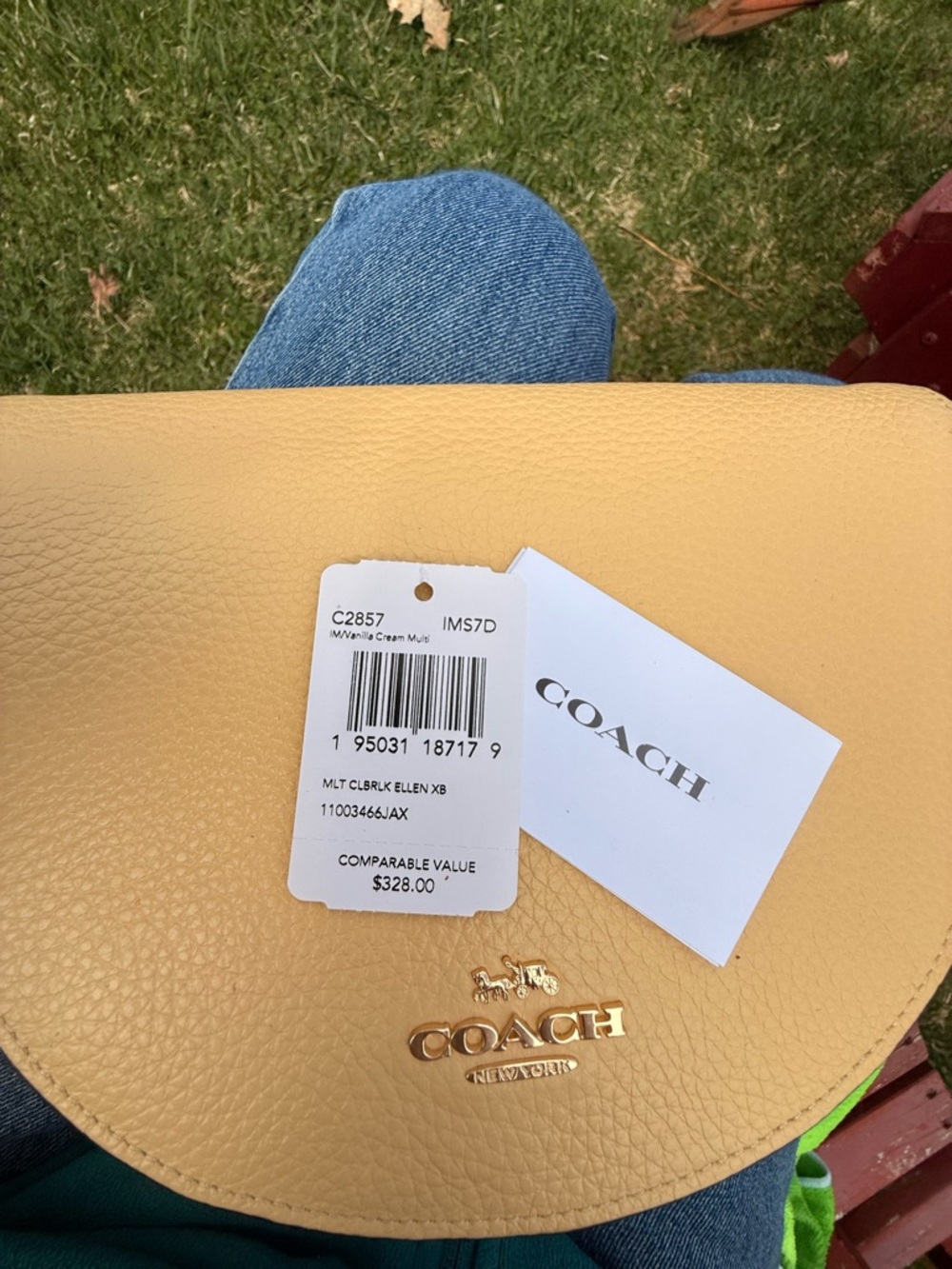 Coach Ellen Color block Crossbody Bag - Picture 3 of 12